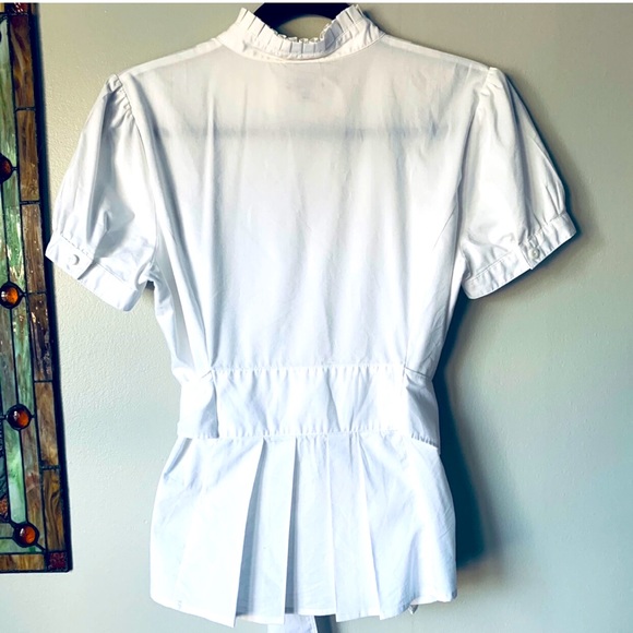 Worthington Pie Collar Tie Blouse MP - Picture 2 of 11